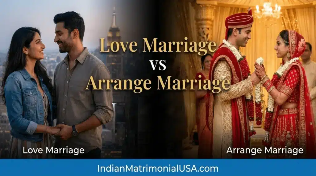 love marriage vs arrange marriage for nris